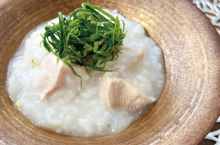 炊飯器で作る鶏粥