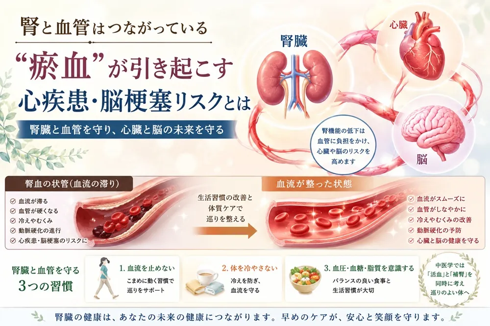腎臓と血管は、なぜ一緒に考える必要があるのか