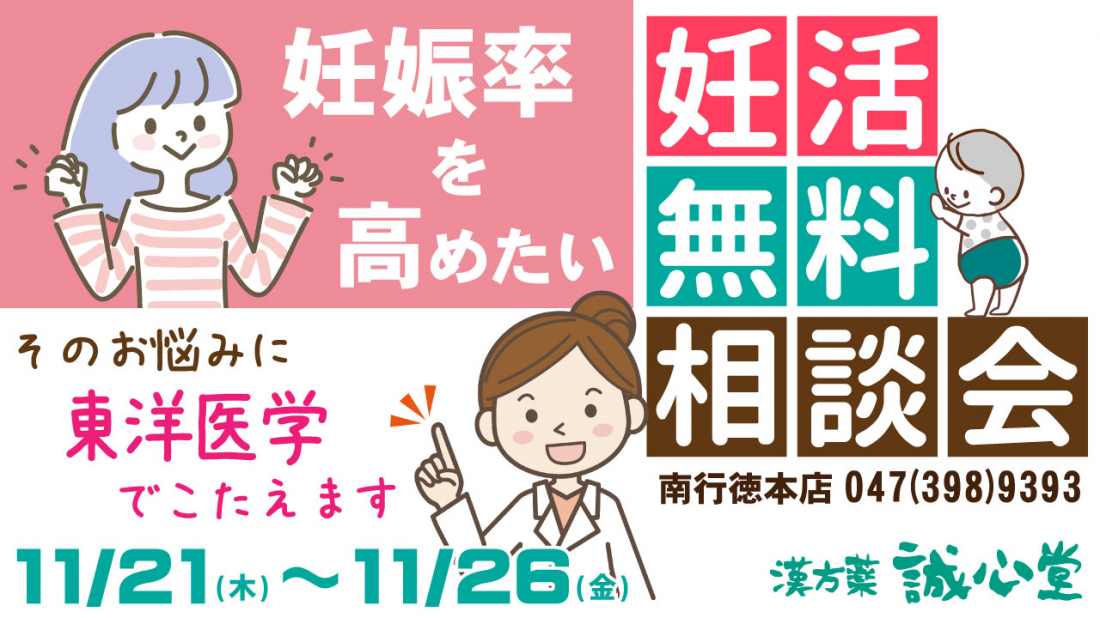 11月の子宝相談会