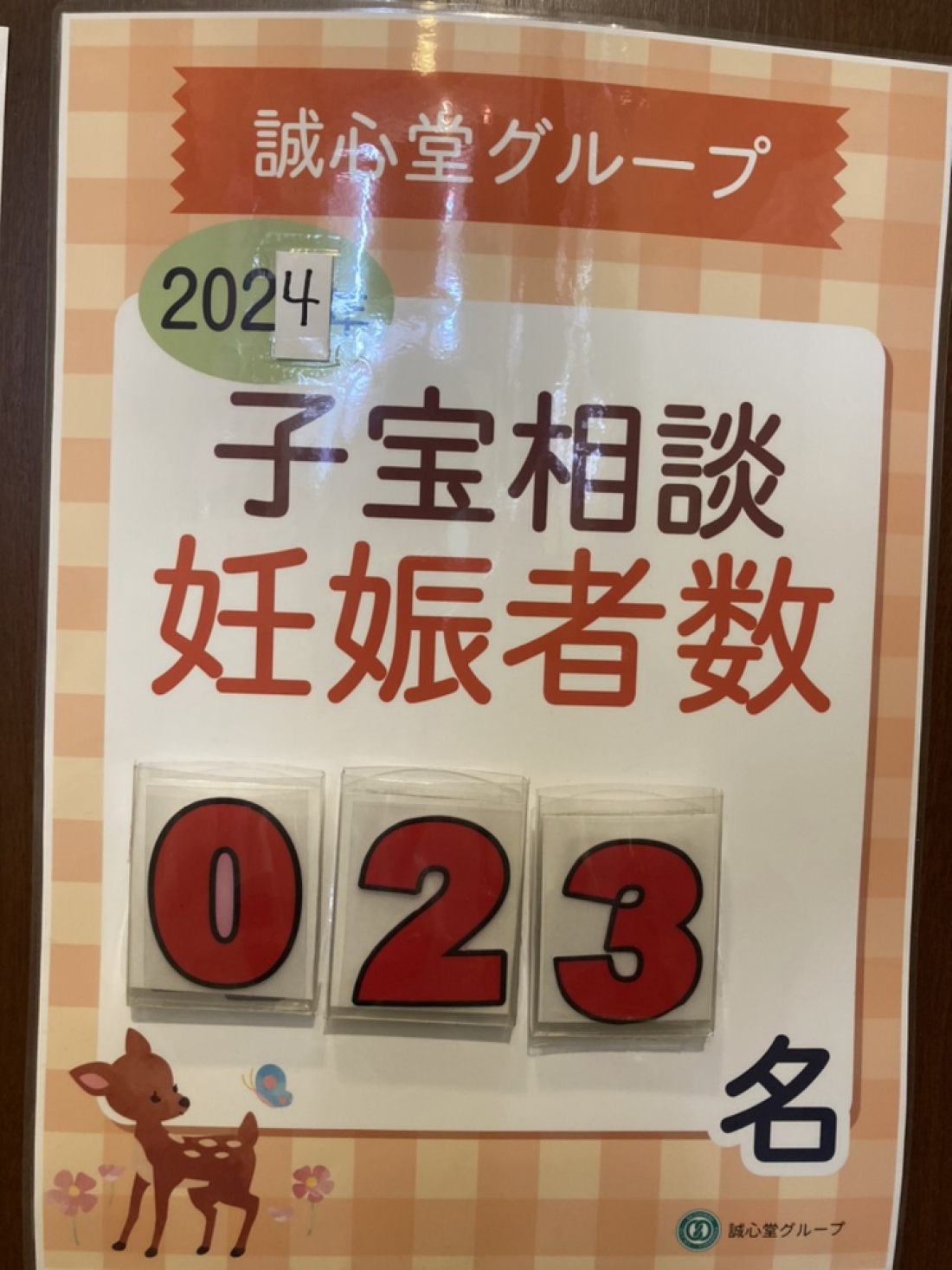 2024年　2月までの妊娠者数