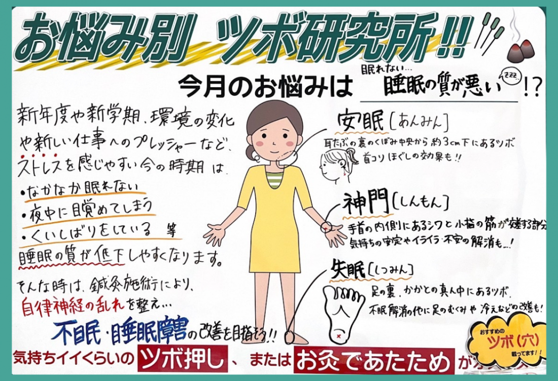 【5月の養生】ツボ押しセルフケア ♪