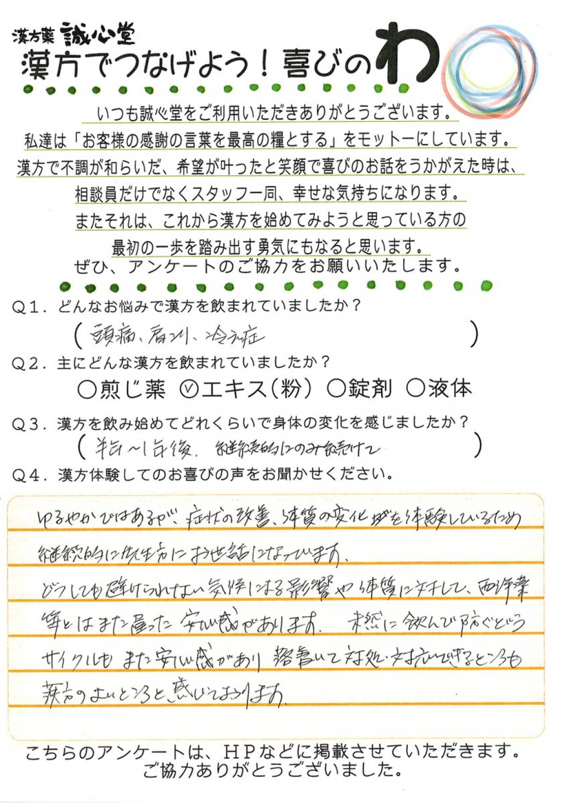 肩こり・頭痛・冷えは「血行不良」のサインかも?|誠心堂薬局 船橋店