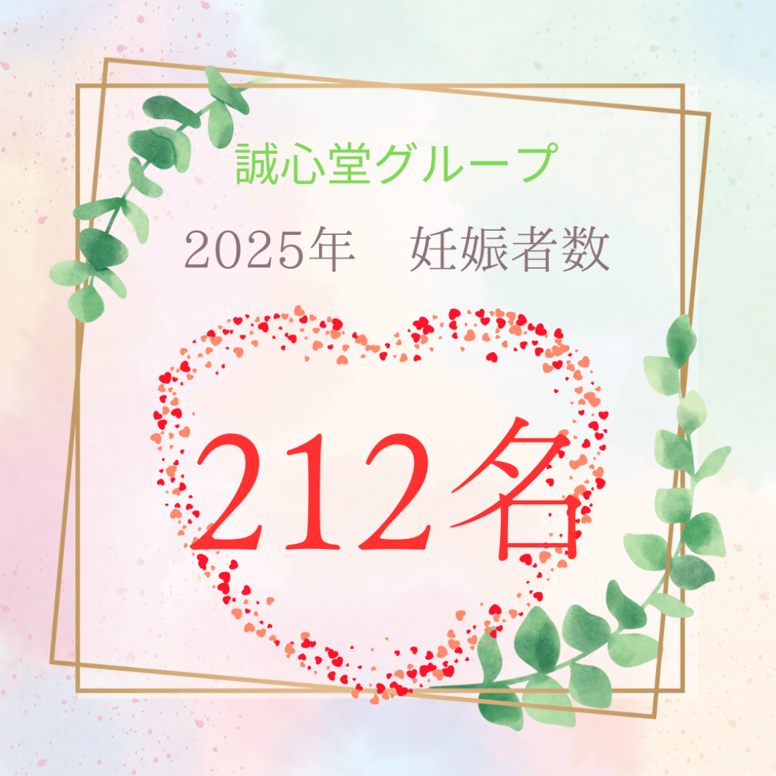 2025年10月末までの妊娠者数