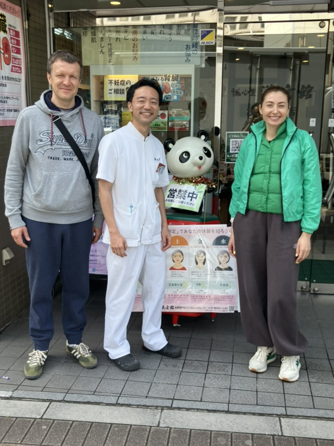 外国人のお客様来店！