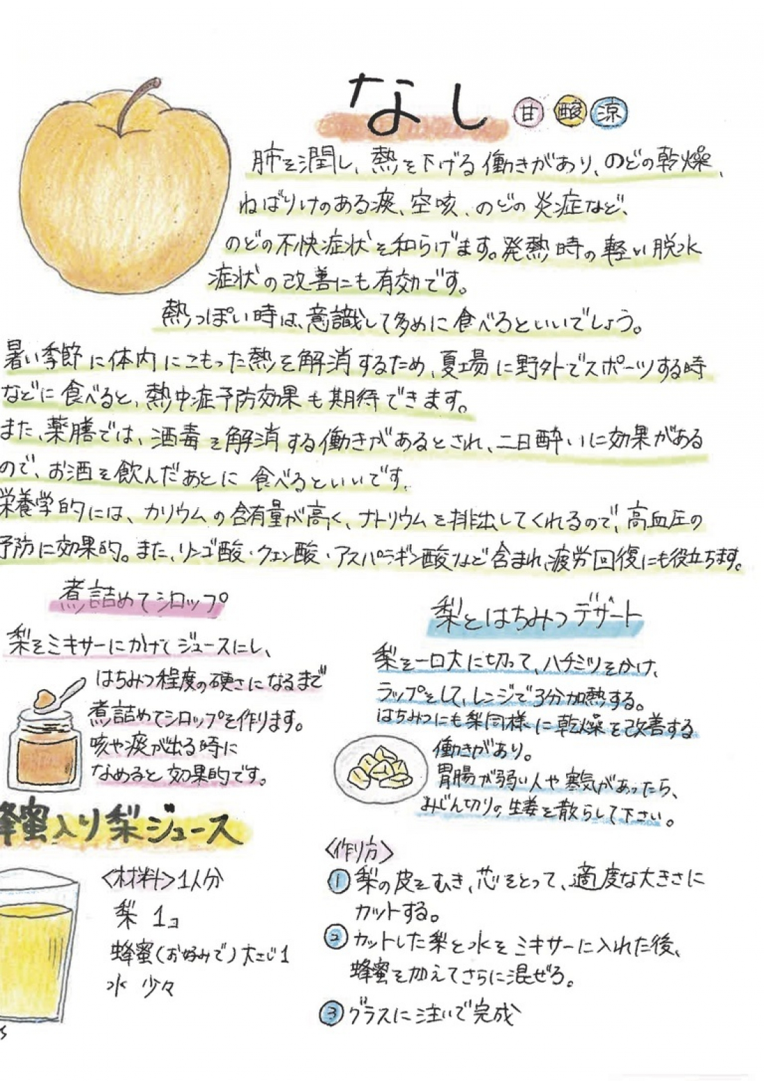 【９月の養生】