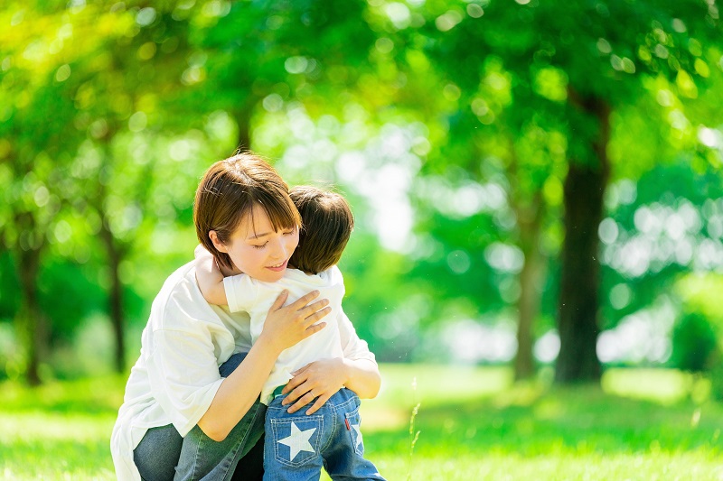 産後の子育て