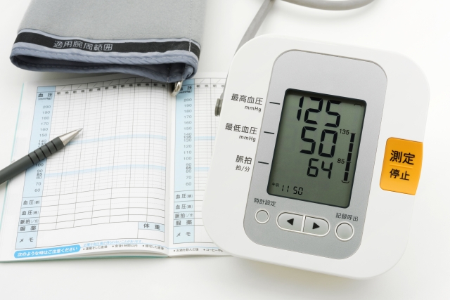 定期的な血圧測定